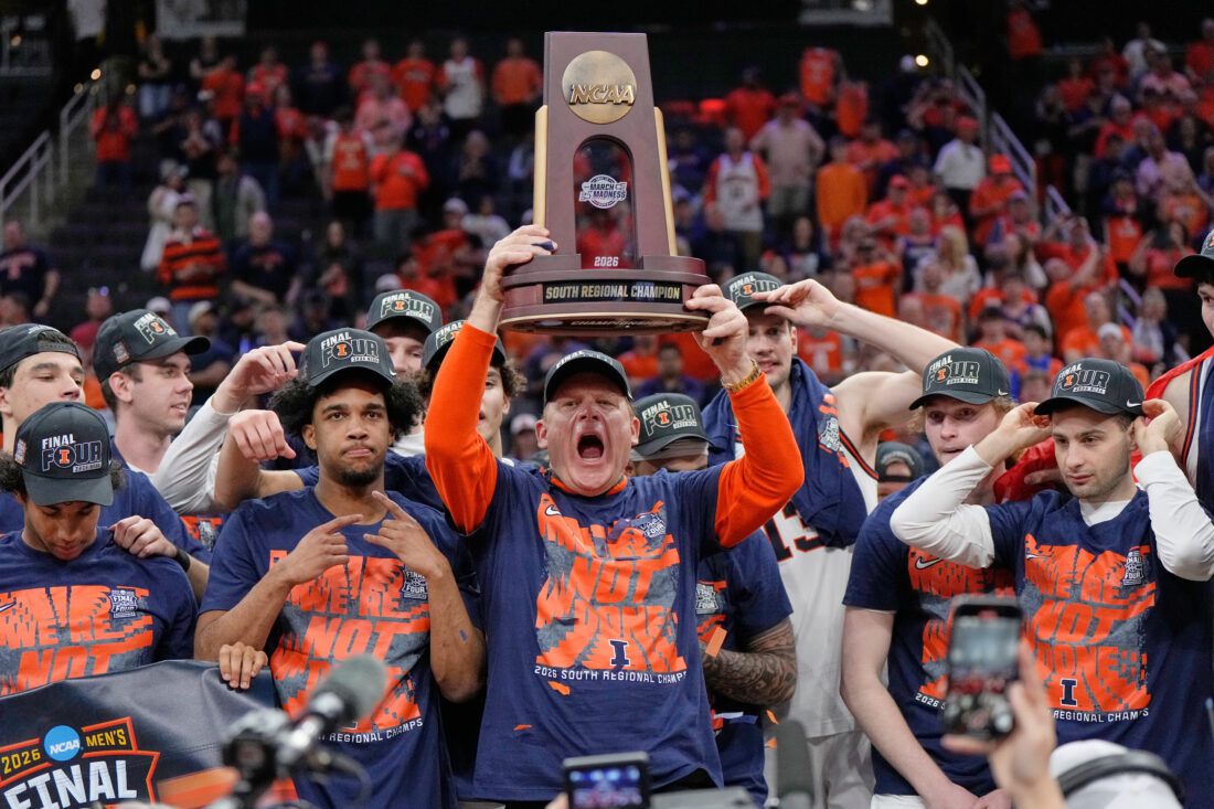In Year 39, Illinois coach finally in Final Four